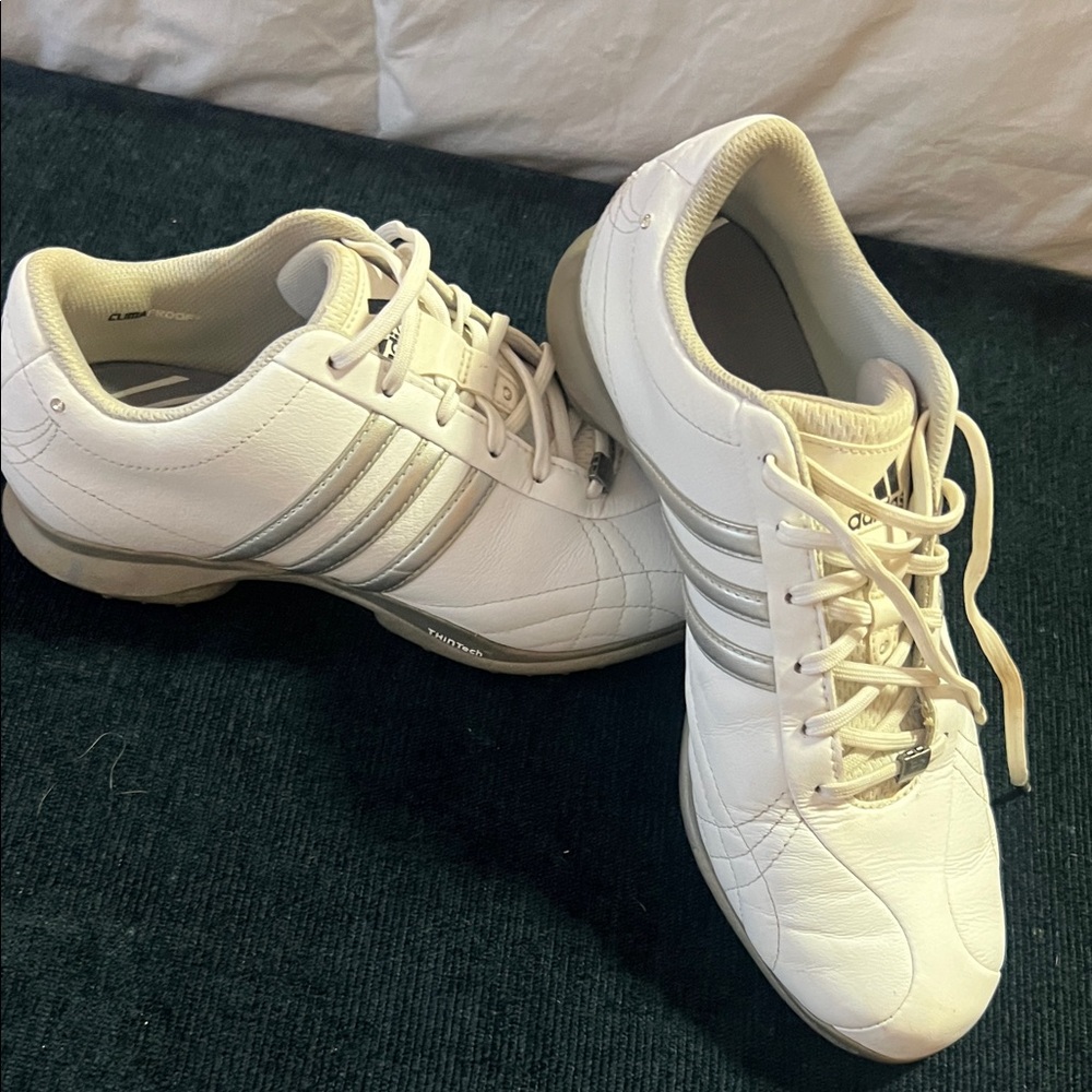 Adidas Fitfoam women's golf shoes.